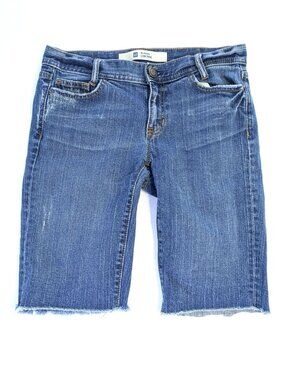 GAP Jean Shorts - Women's 4 - Original Low Rise Blue Denim (S)